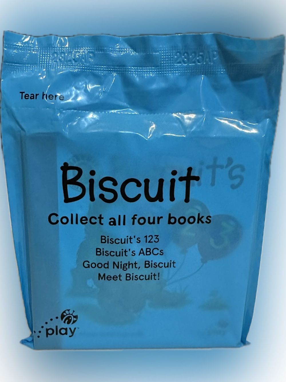2025 BISCUITS 123 BOARD BOOK BISCUIT DOG PUPPY COLLECTION CHICK FIL A KID MEAL